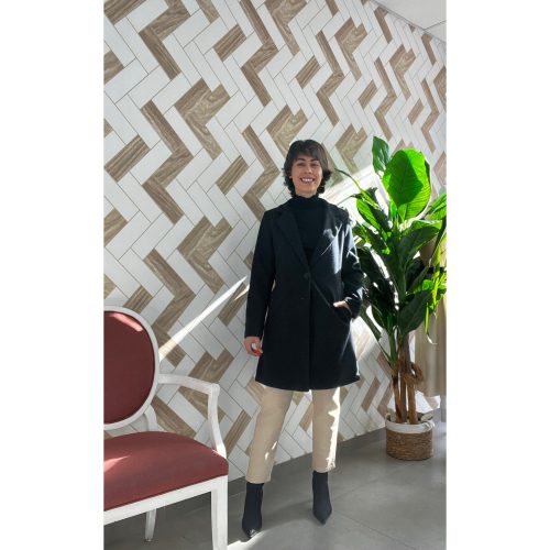 Chaqueta paño oscura