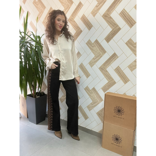 Camisa Brillo Satinada