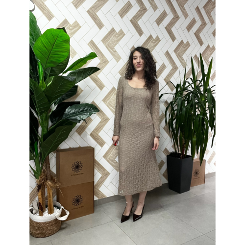 Vestido Beige