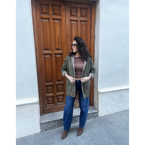 Chaqueta Oliva