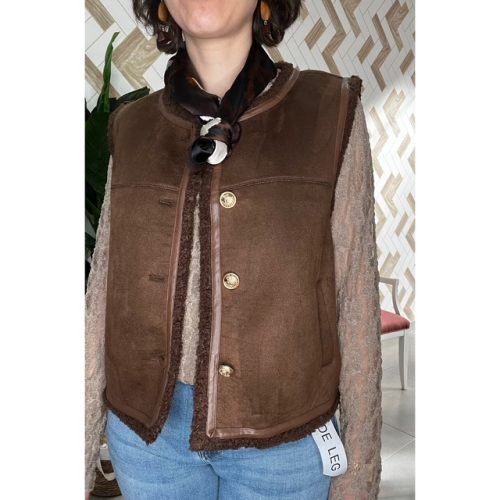 Chaleco ante borrego