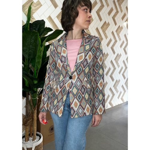 Chaqueta americana rombo