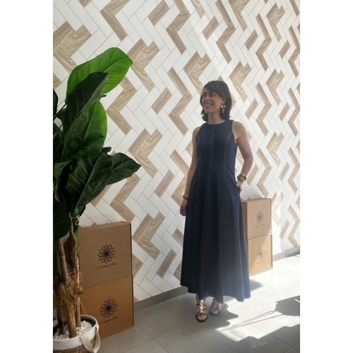 Vestido Vaquero Largo