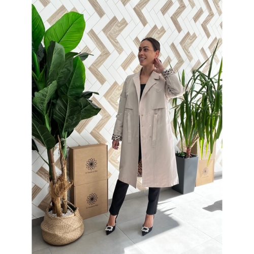 Parka Basica Beige